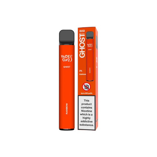 Vapes Bars Ghost 800 Disposable Vape From £3.80