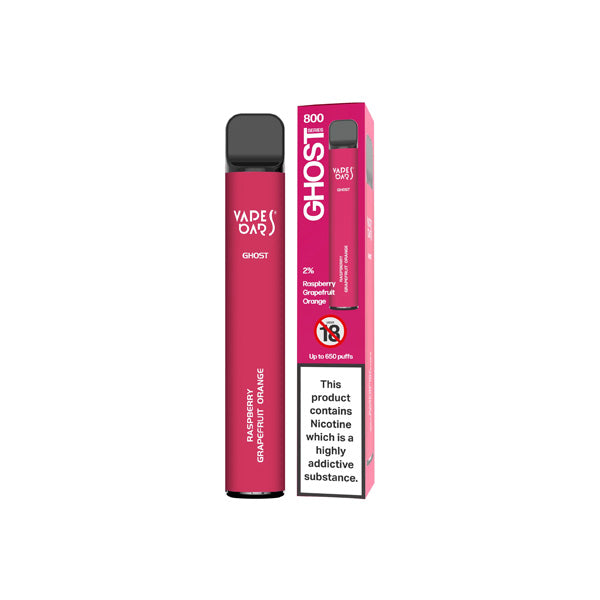 Vapes Bars Ghost 800 Disposable Vape From £3.80