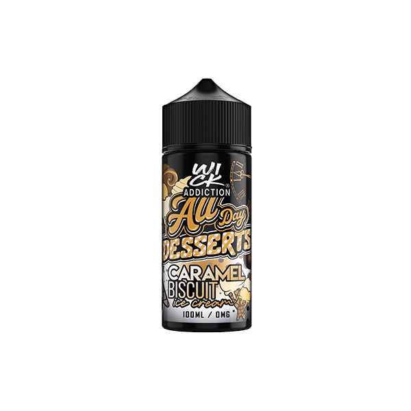 Wick Addiction All Day Desserts 100ml  70VG 30PG From £9.25