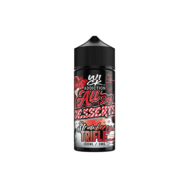 Wick Addiction All Day Desserts 100ml  70VG 30PG From £9.25