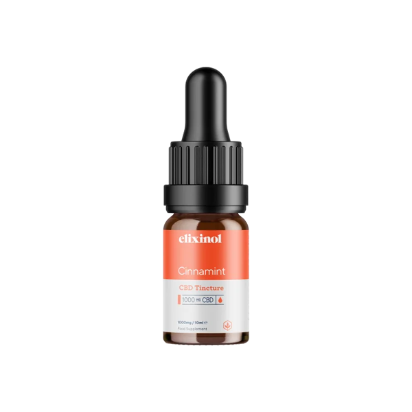 Elixinol 1000mg CBD Oil Tinctures - 10ml