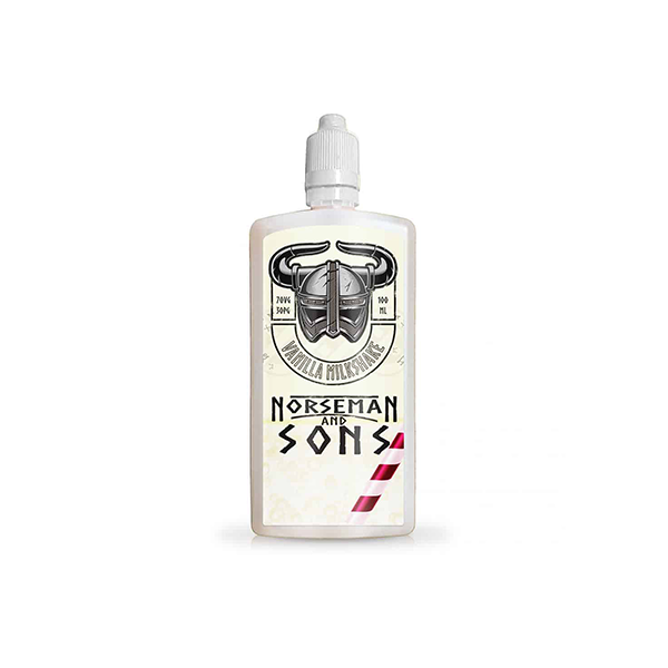 Norsemen 100ml Flask Milkshakes 70VG 30PG From £7.46