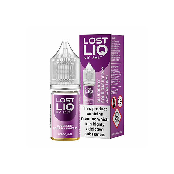 Lost Liq 20mg Nic Salts From £2.06