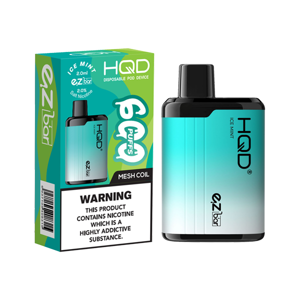 HQD EZ Bar Disposable Vape From £4.74