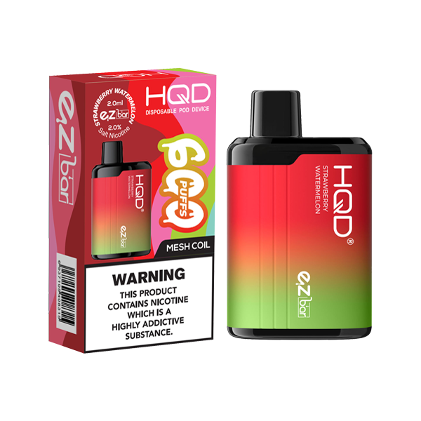 HQD EZ Bar Disposable Vape From £4.74