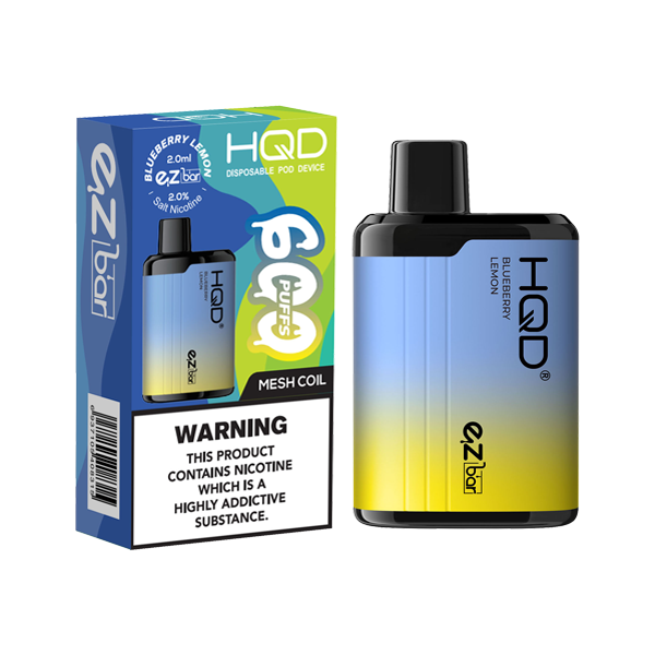 HQD EZ Bar Disposable Vape From £4.74