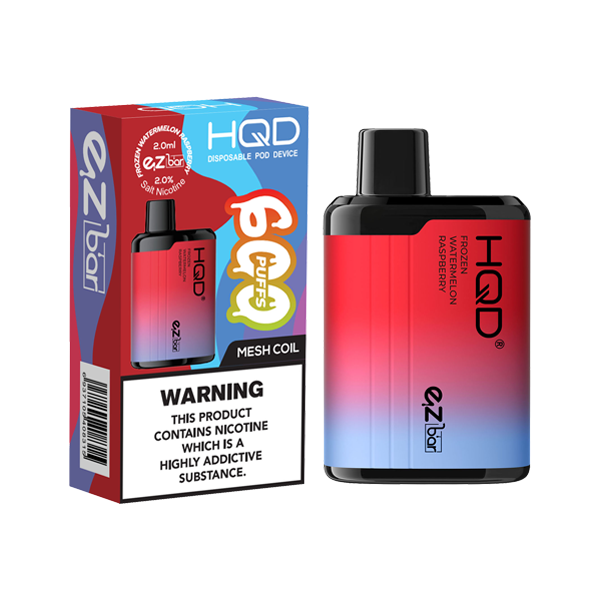 HQD EZ Bar Disposable Vape From £4.74