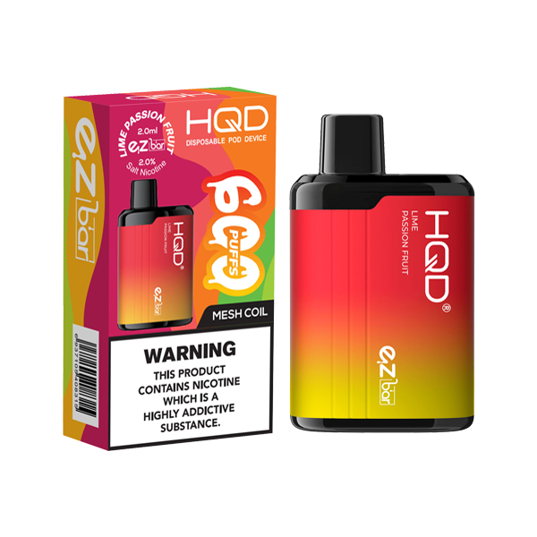 HQD EZ Bar Disposable Vape From £4.74