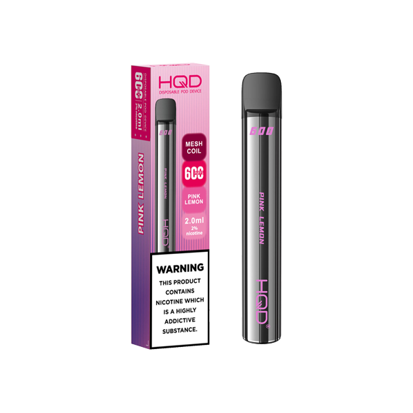 HQD 600 Disposable Vape From £4.74