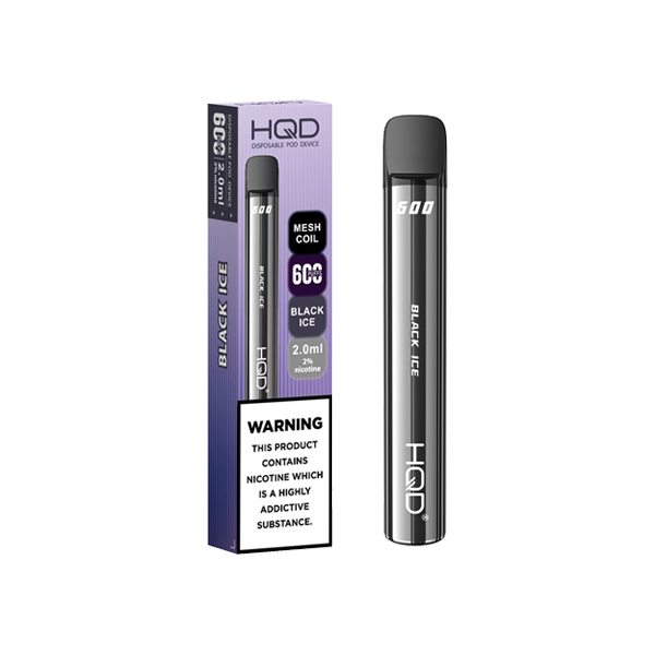 HQD 600 Disposable Vape From £4.74