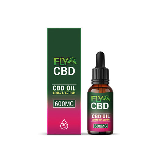 Fly Oil 600mg CBD Broad Spectrum Tincture Oil 30ml