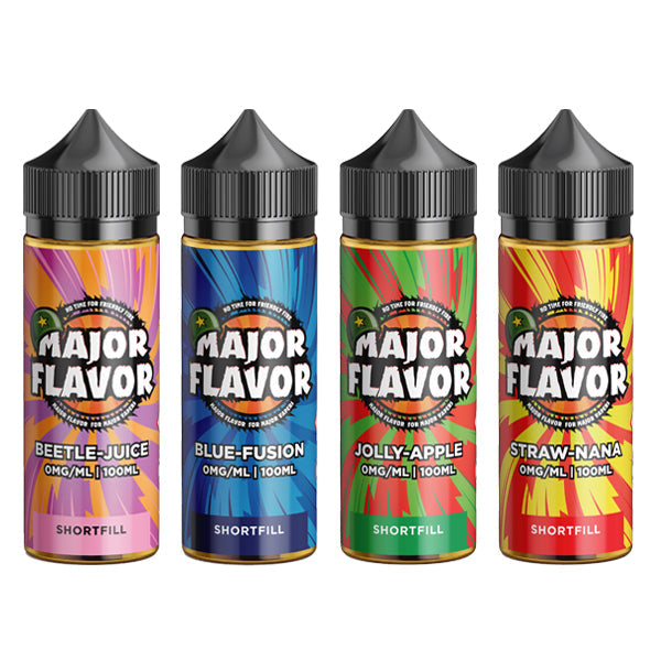 Major Flavor 100ml 70VG 30PG From £8.70