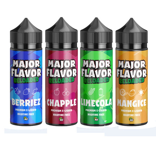 Major Flavor Reloaded 100ml 70VG 30PG From £8.70