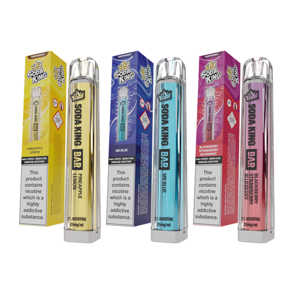 Soda King Bar Disposable Vape From £3.84