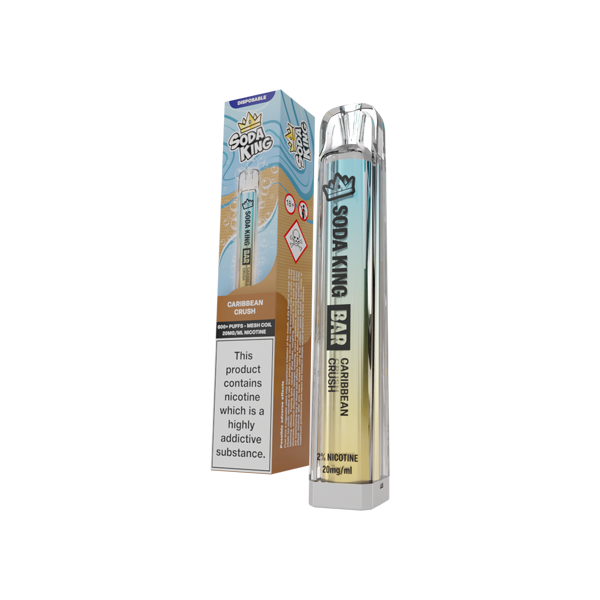 Soda King Bar Disposable Vape From £3.84