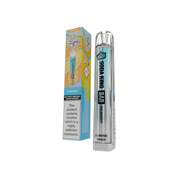 Soda King Bar Disposable Vape From £3.84