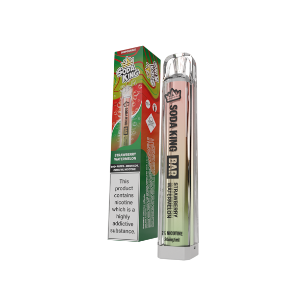 Soda King Bar Disposable Vape From £3.84