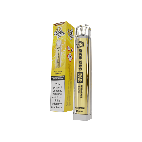 Soda King Bar Disposable Vape From £3.84