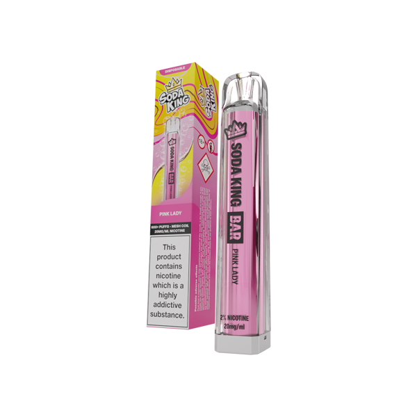 Soda King Bar Disposable Vape From £3.84