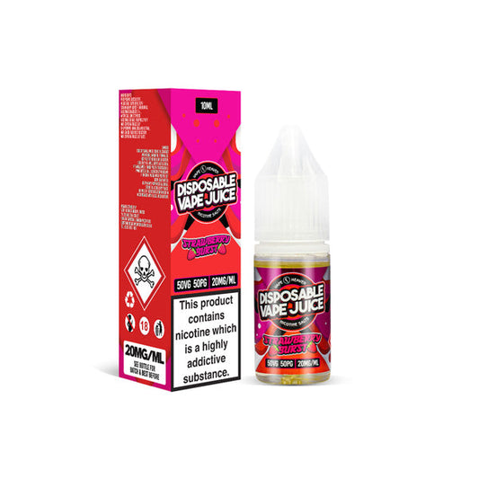 Vape Heaven Disposable Vape Juice 20mg Nic Salts From £1.56