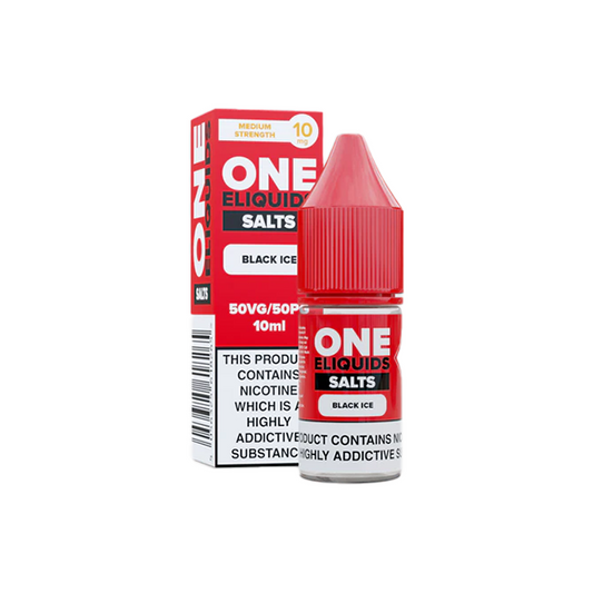 One E-Liquids Flavoured 10mg Nic Salts From £1.56