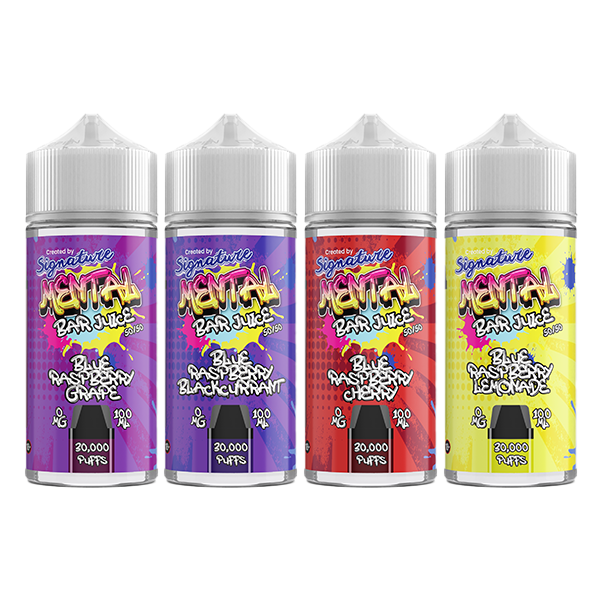 Signature Mental Bar Juice 100ml 50PG 50VG From £7.46