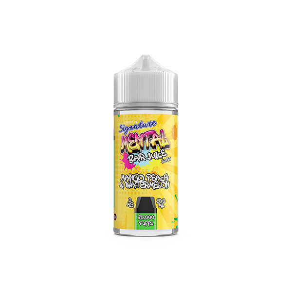 Signature Mental Bar Juice 100ml 50PG 50VG From £7.46