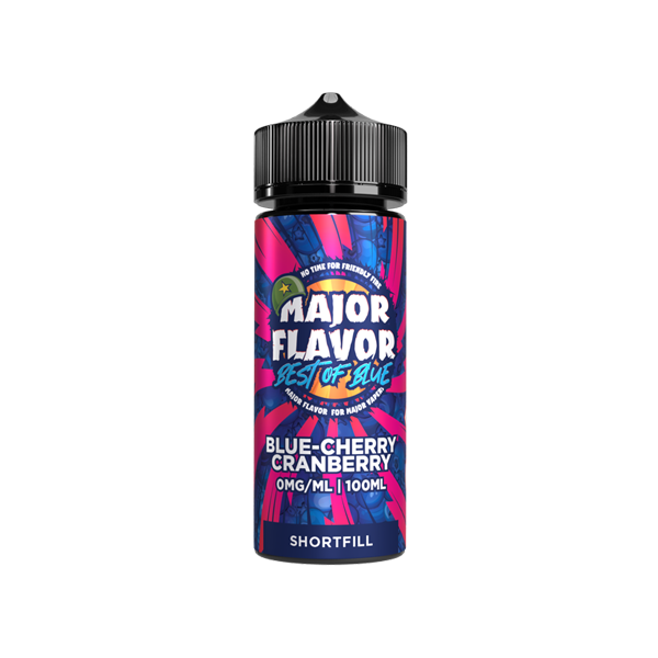 Major Flavour Best Of Blue 100ml 70VG 30PG From £9.79