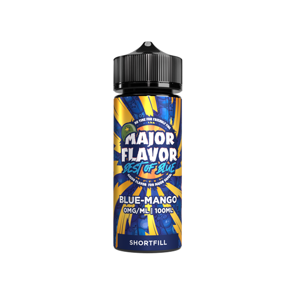 Major Flavour Best Of Blue 100ml 70VG 30PG From £9.79