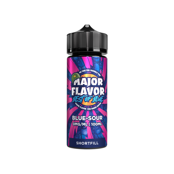 Major Flavour Best Of Blue 100ml 70VG 30PG From £9.79