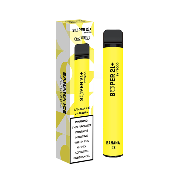 20mg Super21+ By Yecoo Disposable Vape Device 600 Puffs