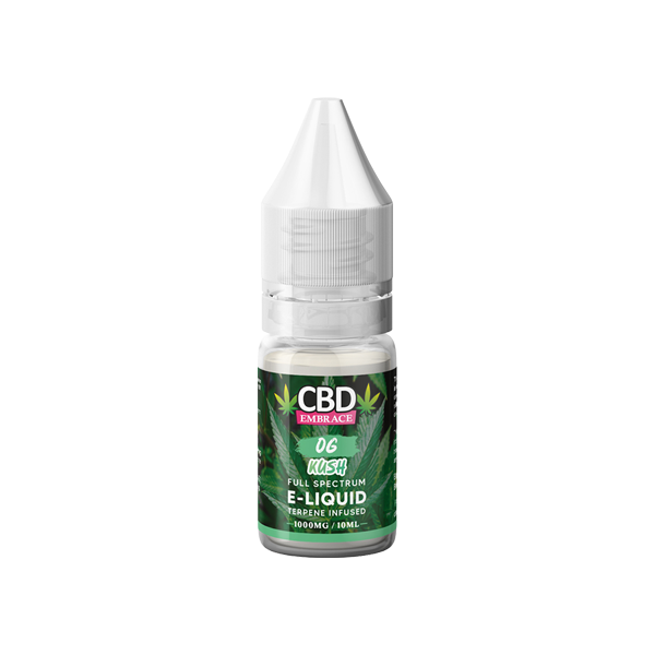 CBD Embrace 1000mg Full Spectrum CBD Vape Oil - 10ml