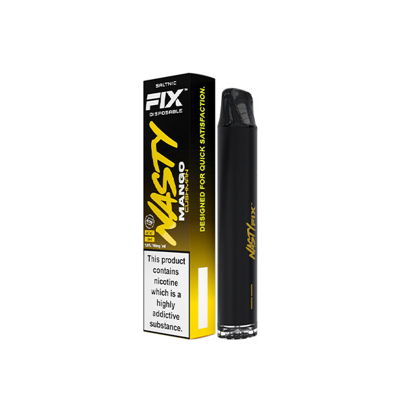 Nasty Air Fix Disposable Vaping From £4.10