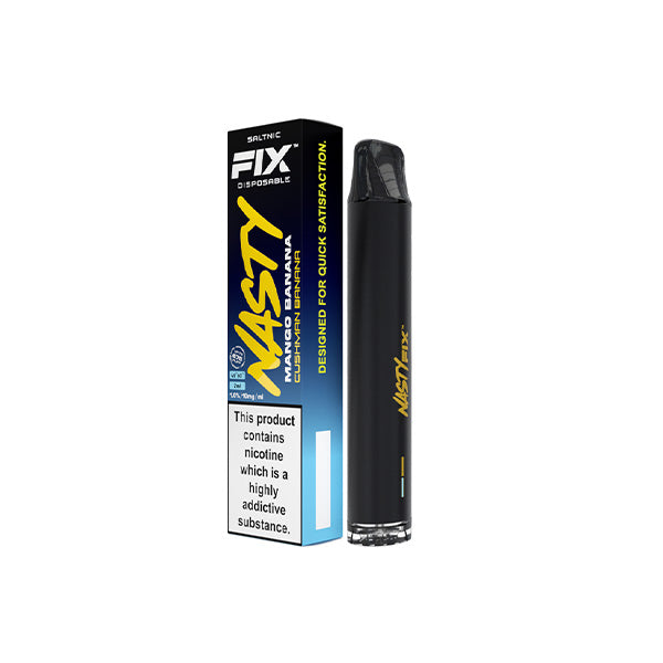 Nasty Air Fix Disposable Vaping From £4.10