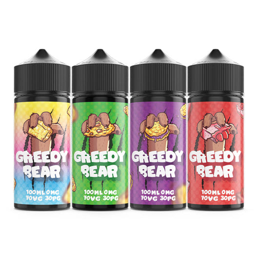 Greedy Bear 100ml 70VG 30PG From £10.34