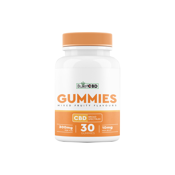 Bullet CBD 300mg Broad Spectrum CBD Gummies - 30 Pieces