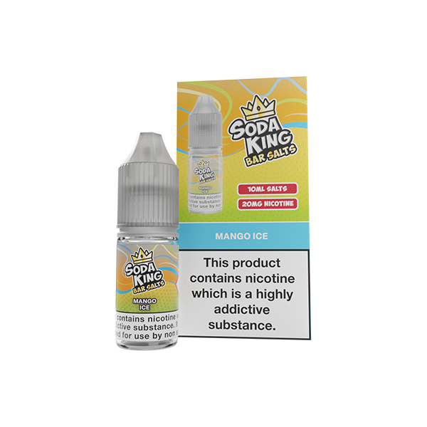 Soda King Bar SALTS 20mg Nic Salts From £1.89