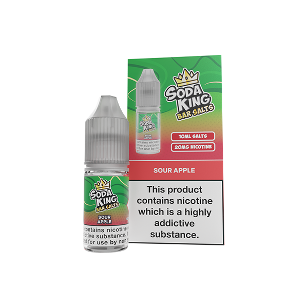 20mg Soda King Bar SALTS Nic Salts 10ml - (50VG/50PG)