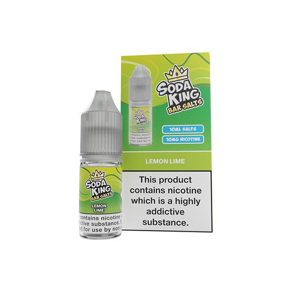 Soda King Bar SALTS 10mg Nic Salts From £1.89