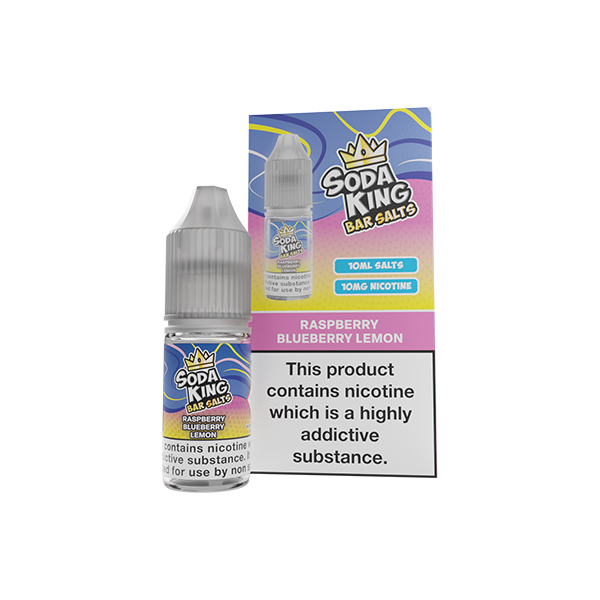 Soda King Bar SALTS 10mg Nic Salts From £1.89