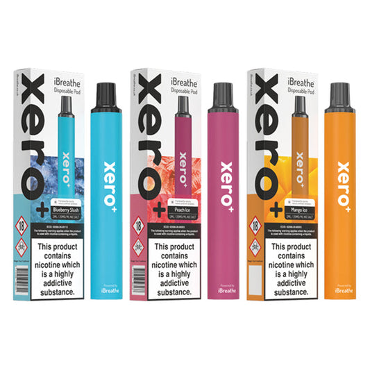 i Breathe Xero+ Disposable Vape From £2.67