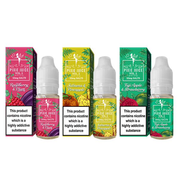 Pixie Juice Volume 2 10mg Nic Salts From £1.89