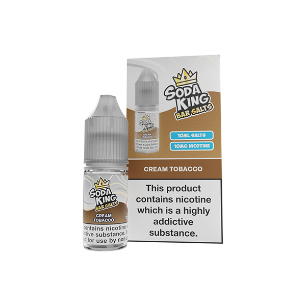 Soda King Bar SALTS 10mg Nic Salts From £1.89