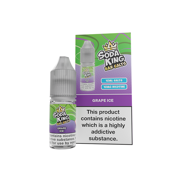 Soda King Bar SALTS 10mg Nic Salts From £1.89