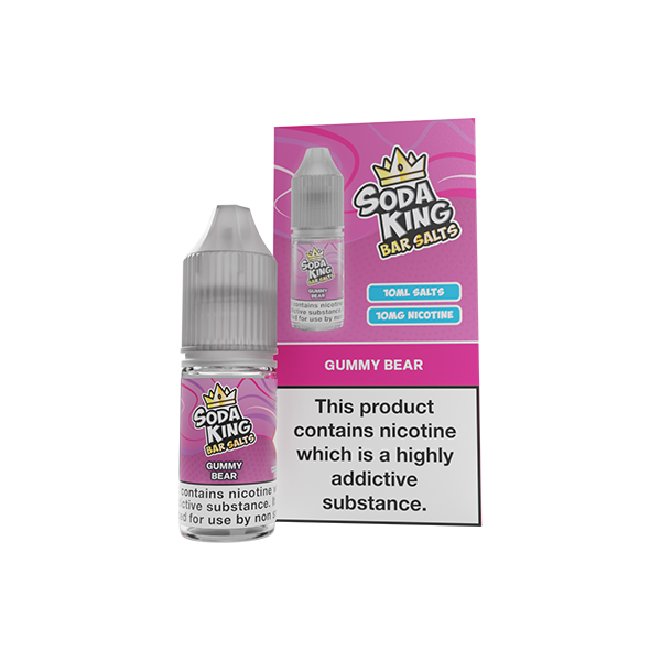 Soda King Bar SALTS 10mg Nic Salts From £1.89