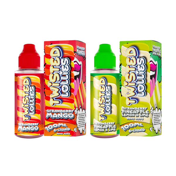 Twisted Lollies 100ml 60VG 40PG From £7.46