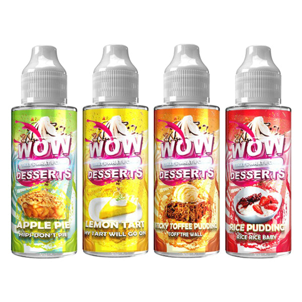 Wow That's What I Call Desserts 100ml 70VG 30PG From £7.07