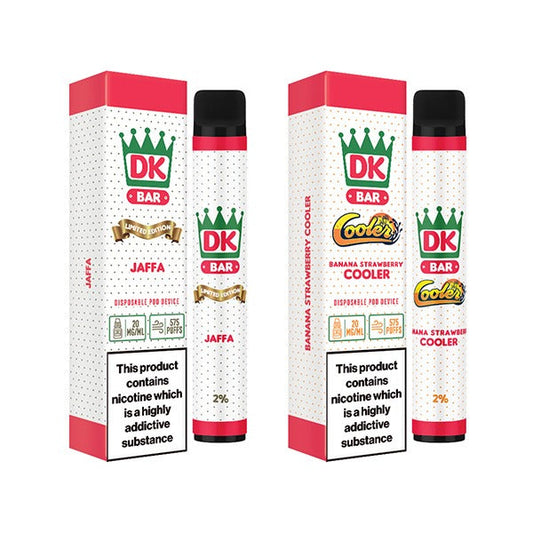 DK Bar Disposable Vape From £3.38