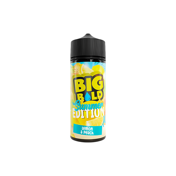 Big Bold Summer Vibes Series 100ml E-liquid 70VG 30PG lemon and peach