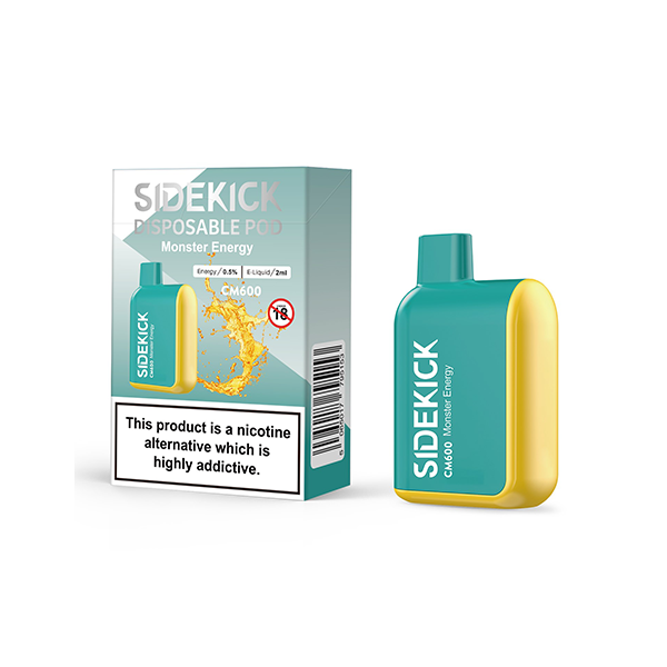 SideKick Energy Caffeine Disposable Vape From £4.10